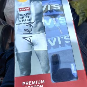 Under ware Levi's Boxer brief 5 pack edition limit